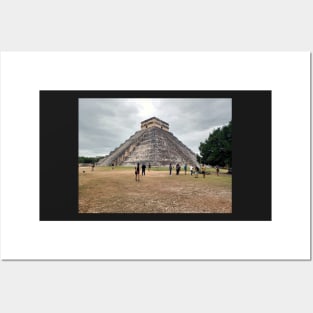 Mayan Temple, Chichen Itza Posters and Art